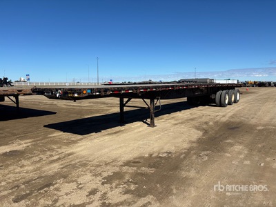 2013 Great Dane 53 ft Tri/A Pritsche Anhänger