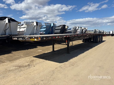 2013 Great Dane 53 ft Tri/A Flatbed Trailer