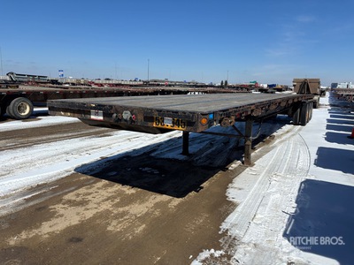 2013 Great Dane 53 ft Tri/A Flatbed Trailer