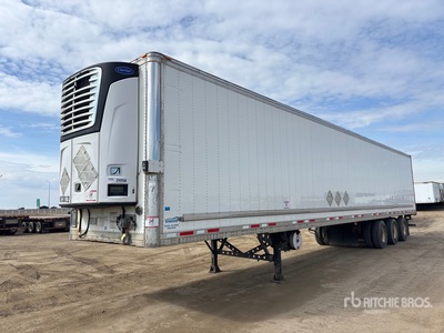 2012 CIMC 53 ft x 102 in Tri/A Remolque refrigerado