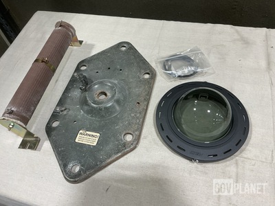 (6) Security Components, (4) Resistors, (1) Mast Base & Assorted Items