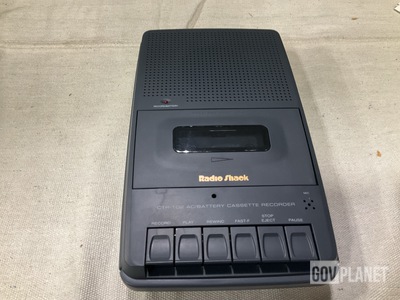 (12) Radio Shack CTR-102 Cassette Tape Recorders