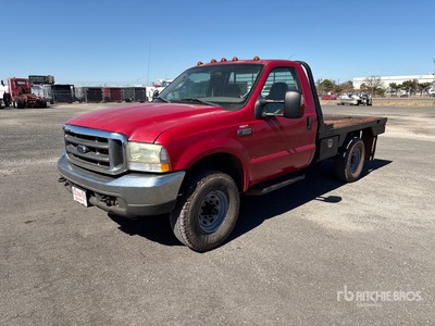 2004 Ford F-350 XLT 4x4 Flatbed Truck