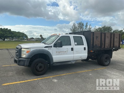 2012 Ford F-450 XL 4x2 Crew Cab Dump Truck