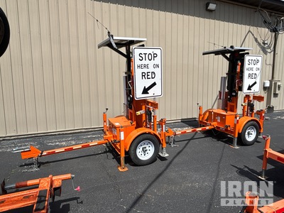 Quantity of (2) 2021 North American Traffic RCF2.4 S/A Electric Automated Flagging Device