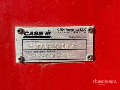 2007 Case IH Steiger 380 Tractor agrícola articulado