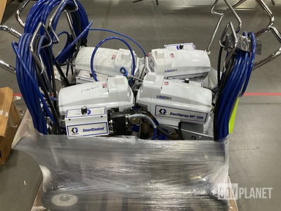 (4) Graco SaniSpray HP 130 Sprayers