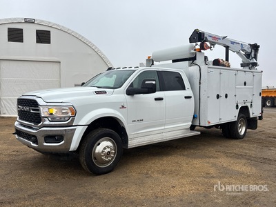 2024 Ram 5500 SLT 4x4 Crew Cab Service Truck