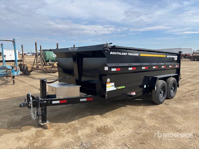 2026 Southland 714-14KHS 14 ft T/A Remorque à Benne Utilitaire