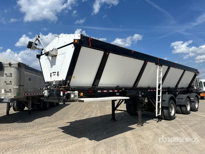 2018 ABS 37 ft Tri/A Live Bottom Trailer