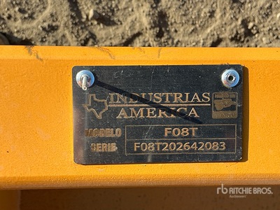 2026 Industrias America F08T 8 ft ボックススクレーパー (Unused)