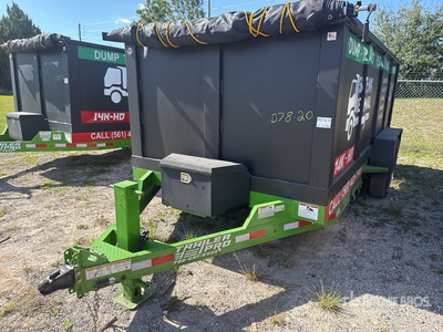 2025 Trailer Pro 16 ft T/A Remolque Bañera Ligero