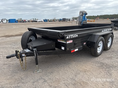 2026 Industrias America FT510 10 ft T/A Dump Utility Trailer (Unused)
