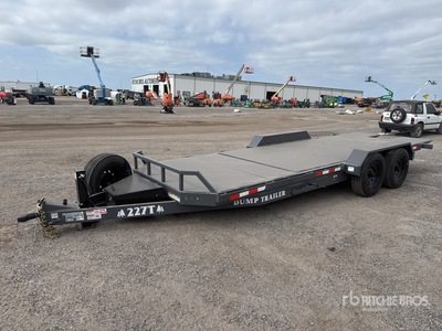 2026 Industrias America 227T 22 ft T/A Tilt Deck Trailer (Unused)