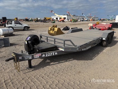 2026 Industrias America 227T 22 ft T/A Tilt Deck Trailer (Unused)