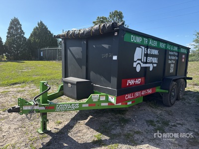 2025 Trailer Pro 16 ft T/A Remolque Bañera Ligero