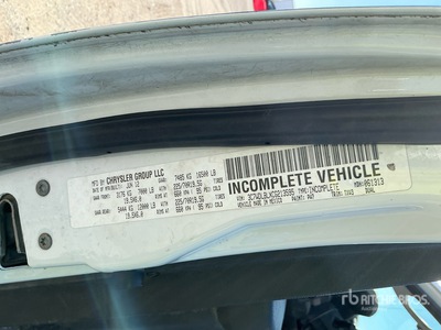 2012 Dodge 4500 4x4 Camion de service