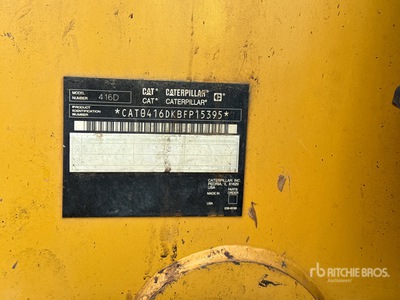 2005 Cat 416D 4x4 を見 Backhoe Loader