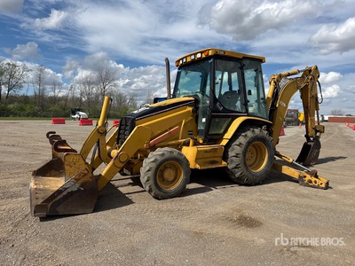 2005 Cat 416D 4x4 Baggerlader