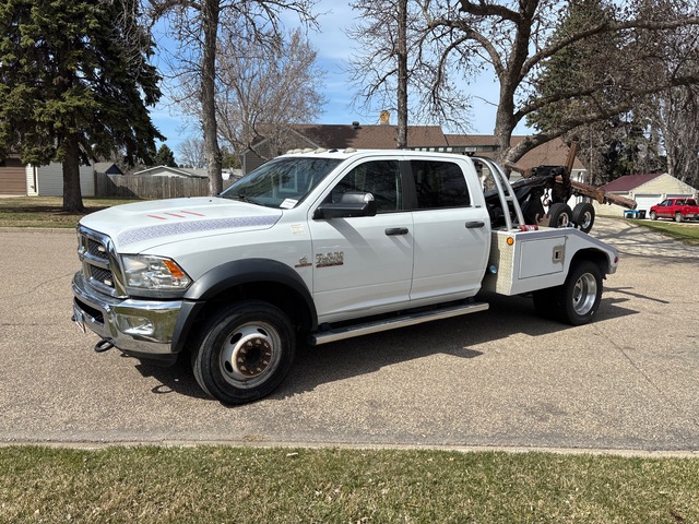 2016 Dodge Ram 4500 SLT 4x4 Crew Cab Tow Truck