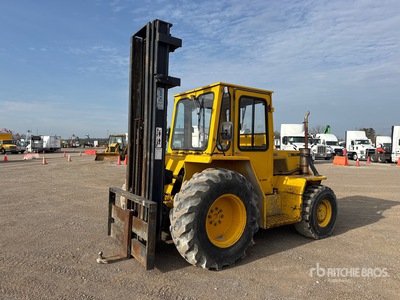 1988 Sellick SD-80 8000 lb 4x4 Rough Terrain Forklift