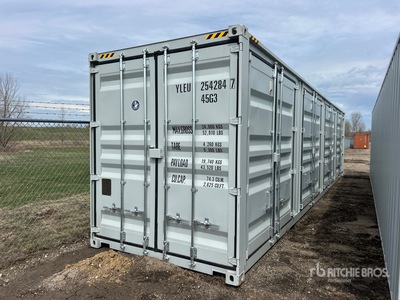 2026 40 ft High Cube Multi-Door Storage Container