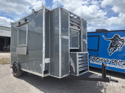 2025 Acha 10 ft T/A Food Concession Trailer