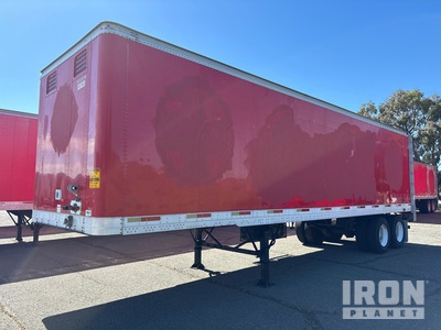 2003 Trailmobile 35 ft x 102 in Sliding T/A Remolque de furgoneta