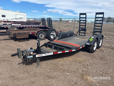 2021 MMDI E510H 17 ft T/A Remolque Portamaquinaria