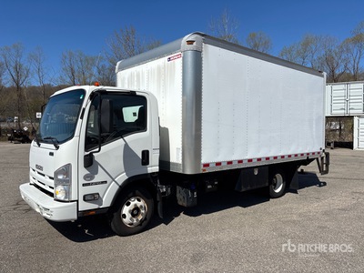 2015 Isuzu NPR HD 4x2 Van Truck (Inoperable)