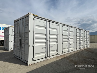 2025 40 ft High Cube Multi-Door Storage Container