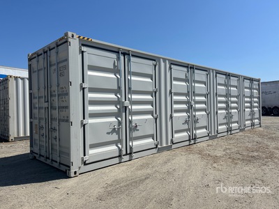 2026 40 ft High Cube Multi-Door Storage Container