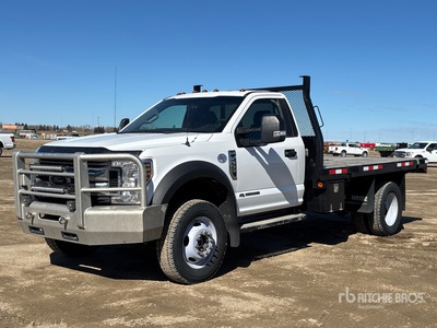 2019 Ford F-550 XLT 4x4 Flatbed Truck (Inoperable)