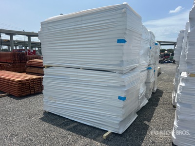 Quantity of (8) Pallets of Polyiso Insulation (Unused)