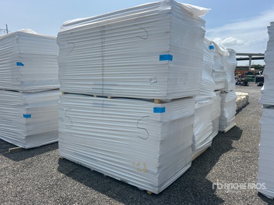 Quantity of (8) Pallets of Polyiso Insulation (Unused)