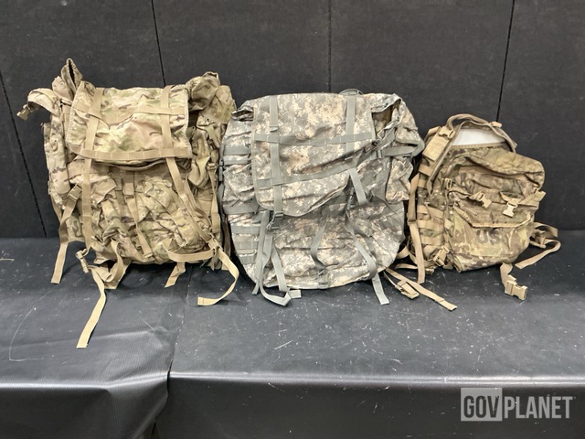 (11) Large Field Pack Sets, (7) OCP Field Pack Sets & (6) Assault Packs