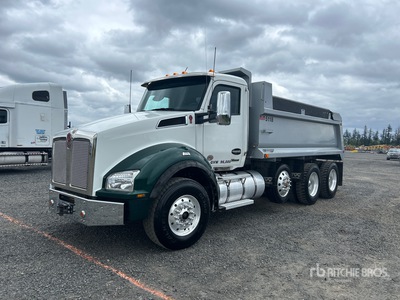 2024 Kenworth T880 8x4 4-Achs Kipper-Lkw