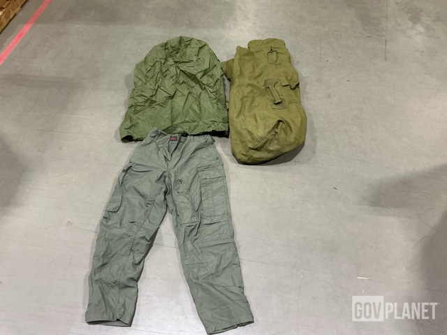 (36) Clothing Bags, (20) Duffel Bags & Assorted Items
