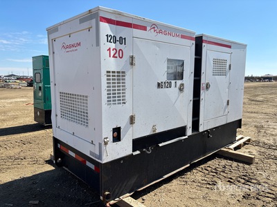 Magnum MMG120 93 kW Skid-Mounted Generator set