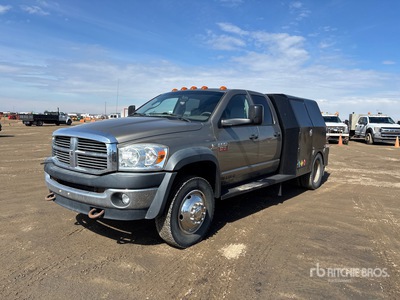 2008 Dodge Ram 5500 Laramie 4x4 Crew Cab Autocarro cassone fisso