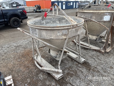 2016 Gar-Bro 427-R 1 cyd Concrete Bucket Attachment