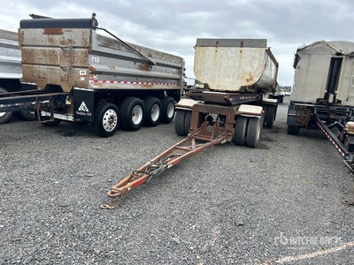 1998 IWR T/A Turntable Rollback overzet aanhangwagen