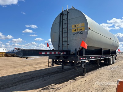 1980 Trailer Mounted Steel Asphalt Emulsion Storage Zbiornik