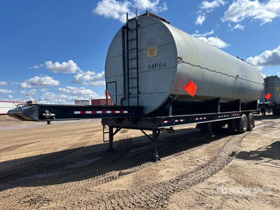 1979 Trailer Mounted Steel Asphalt Emulsion Storage Zbiornik