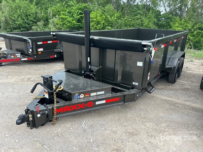 2026 MaxxD 16 ft T/A Remolque Ligero de Volteo