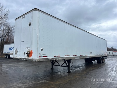 2001 Manac 53 ft x 102 in T/A Van Trailer