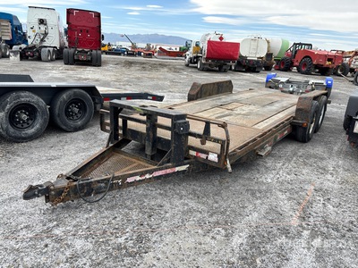 2010 PJ 33 ft T/A مقطورة سطح السفينة المائلة