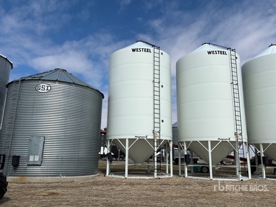 Westeel 1620F MAGNUM F +/- 136 ton Epoxy Lined Hopper Grain Bin