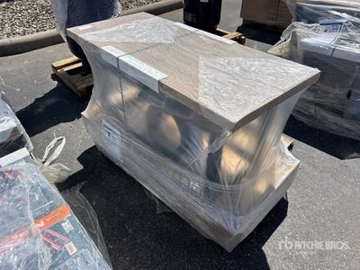 Quantity of (2) 55 in Adjustable Height Propane Fire Pit Table w/Table Top Lid أثاث منزلي متنوع