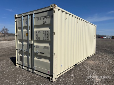 2026 20 ft Standard Opslag container